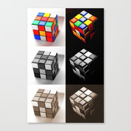 Rubiks Cube Canvas Print