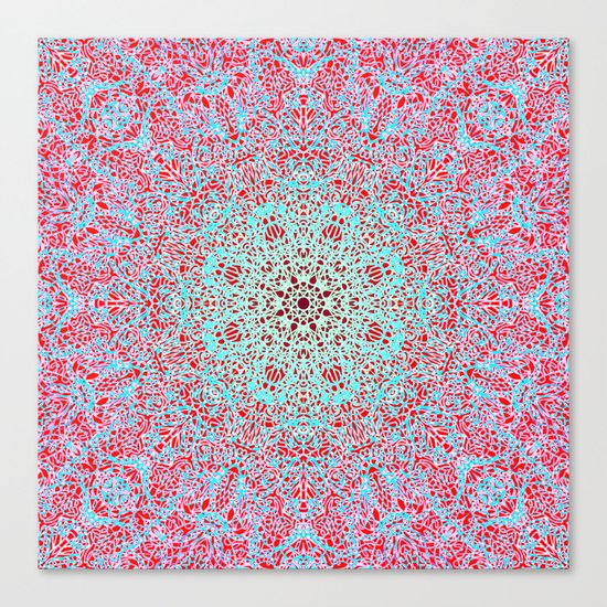 Mehndi Ethnic Style G402 Canvas Print