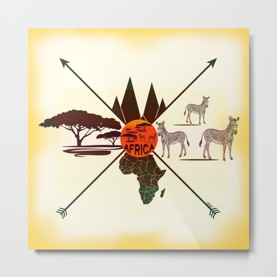 Africa Metal Print