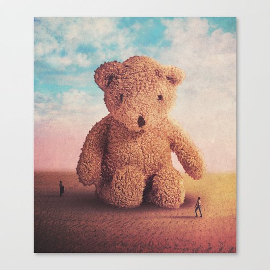 The Irony Of The Absurd Canvas Print