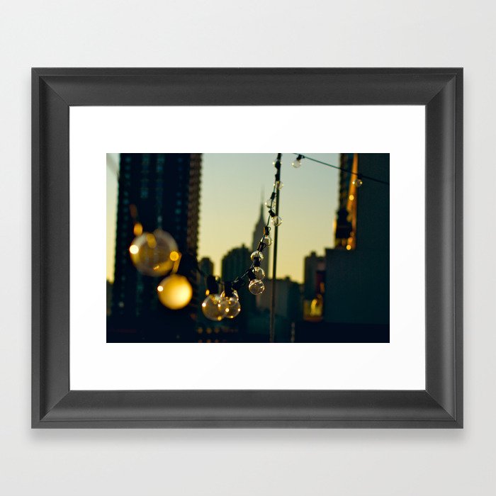 Brief moment of clarity  Framed Art Print