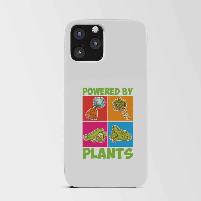 Powered By Plants Veggie Vegan iPhone Card Case