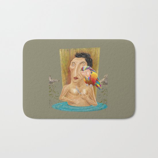 Existence and Rainbow Owl Bath Mat