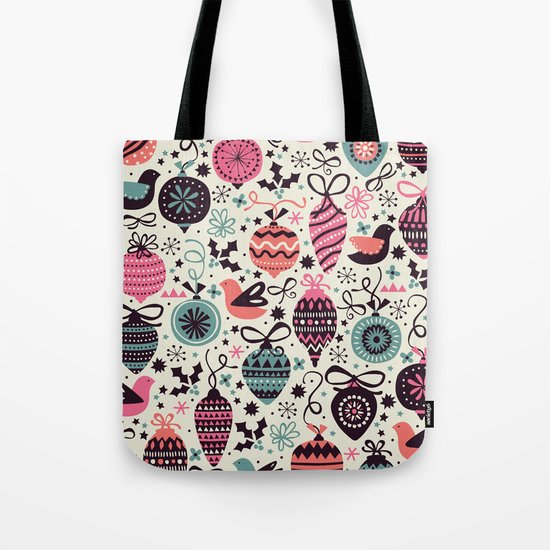Birds and Baubles Tote Bag