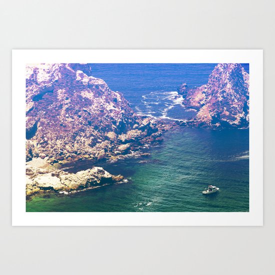 Potato Harbor at The Channel Islands Art Print