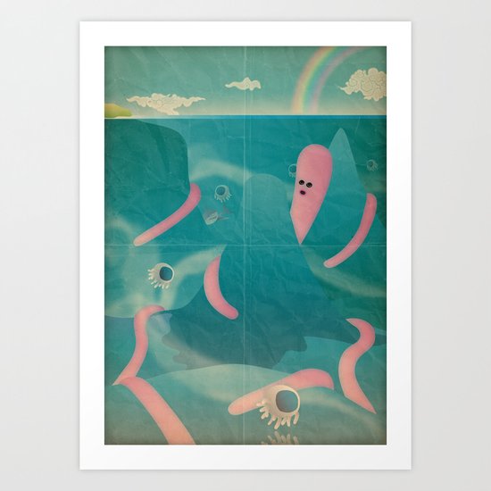 l ' i s o l a c h e n o n c ' è Art Print