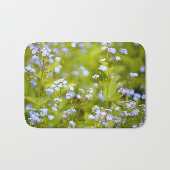 Forget-me-not Bath Mat