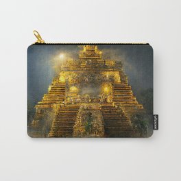 Ancient Mayan Temple Carry-All Pouch
