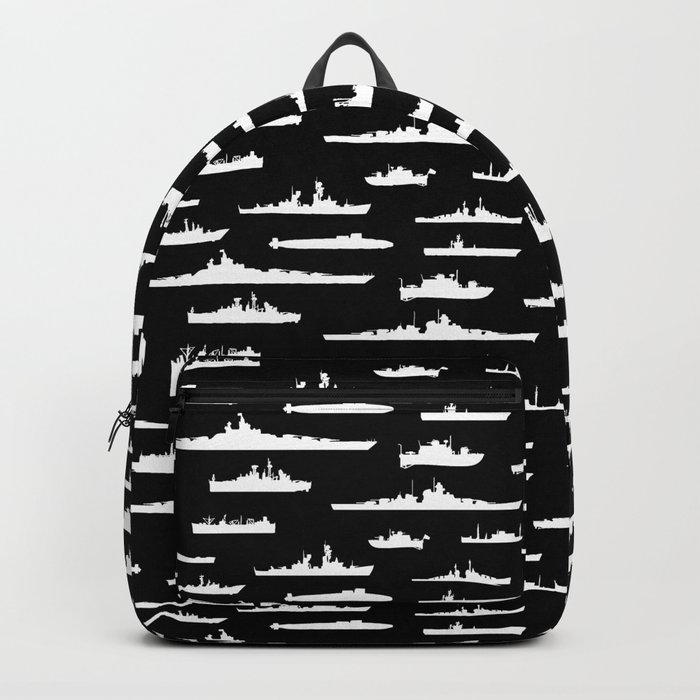Battleship // Black Backpack