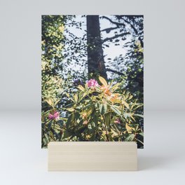 Flowers in the Forest | Travel Photography | Oregon Mini Art Print