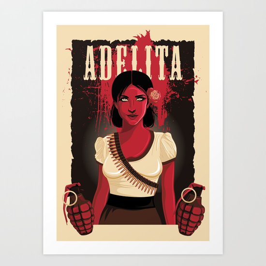 Adelita Art Print