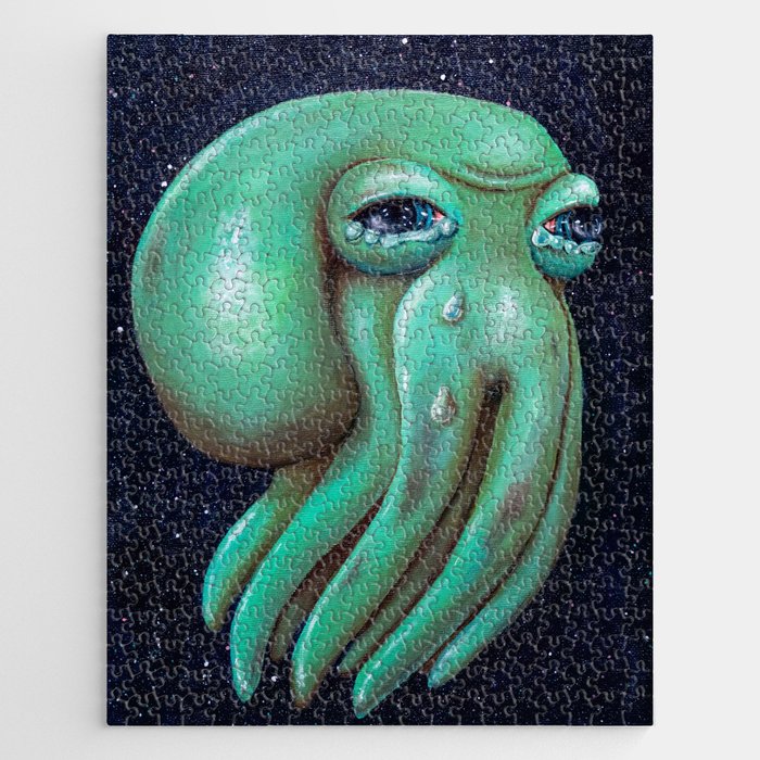 The one who cry- Octopus nro 5 Jigsaw Puzzle