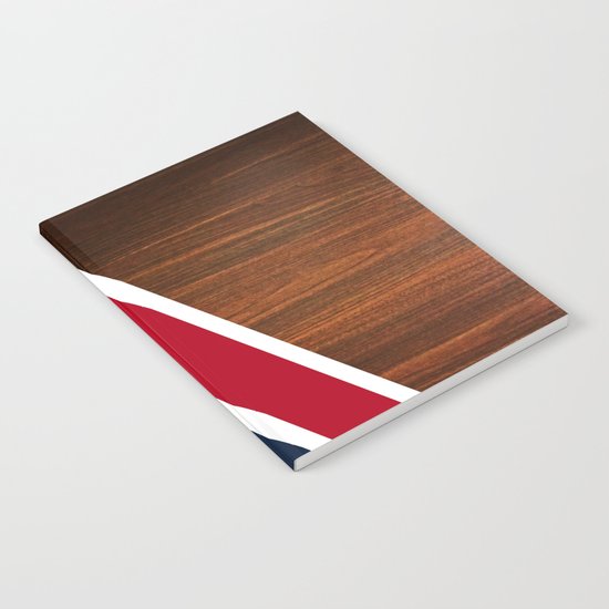 Wooden New England Notebook