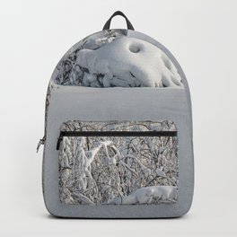 Winter laces Backpack | Frost, Christmaseve, Snowy, Nature, Forest, Snowyforest, Winterforest, Newyear, Winter, Merrychristmas 