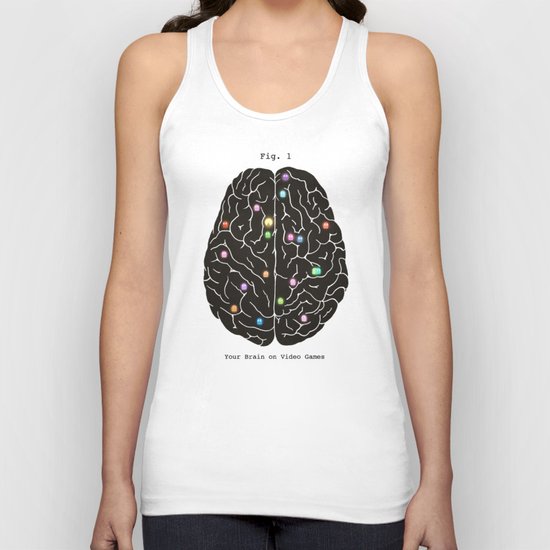 Your Brain On Video Games Unisex Tank Top
