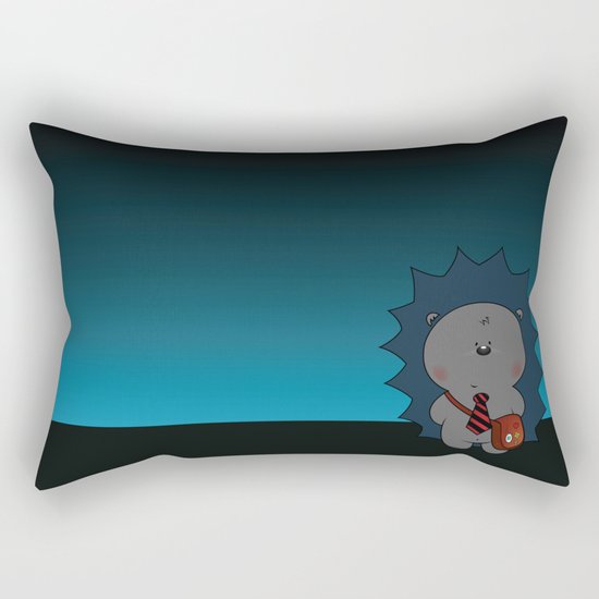 Nigel The Hedgehog Rectangular Pillow