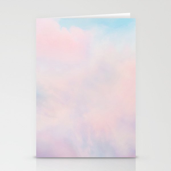 cotton candy dreaming Stationery Cards