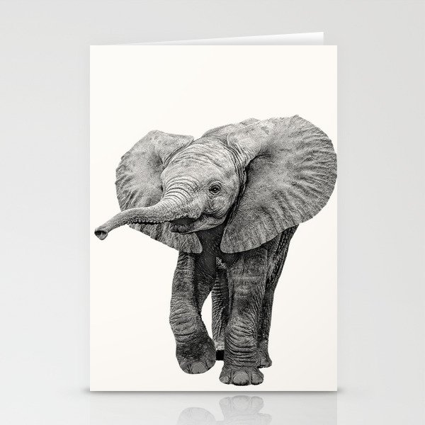 Charming Baby Elephant4298653 Stationery Cards