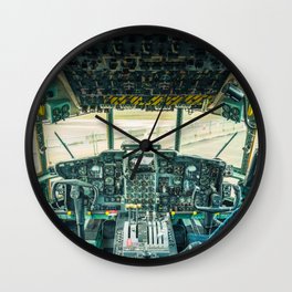 Flight Deck Wall Clock
