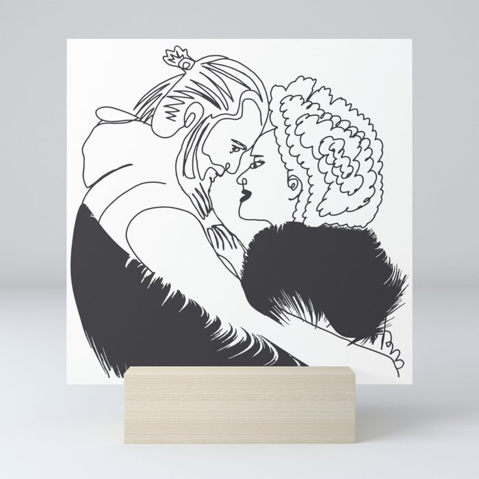 Couple of Lovers Mini Art Print