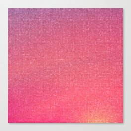 amaranth pink sunset architectural glass texture look  Canvas Print