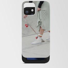 Skater Girl iPhone Card Case