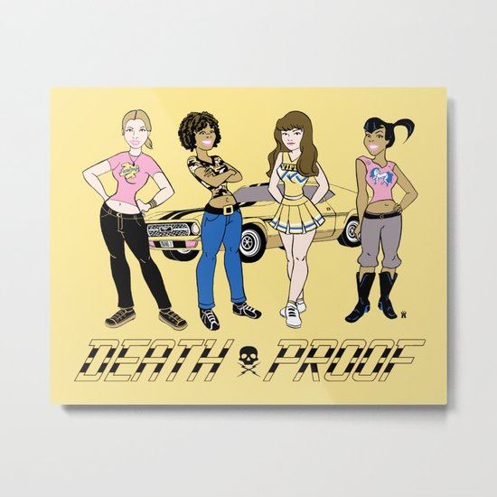 Sat. Morning Death Proof Metal Print