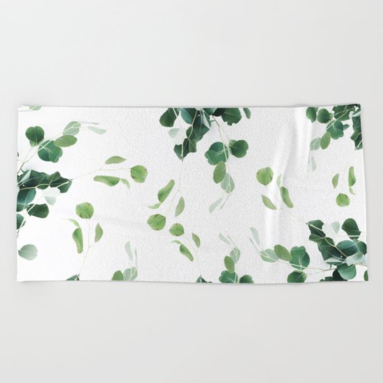 Botanical Celebration #society6 #decor #buyart Beach Towel