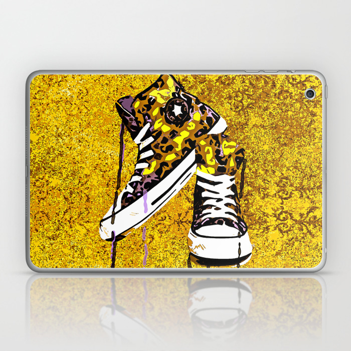 Animal Print Tennis Shoes Take A Walk On The Wild Side Laptop