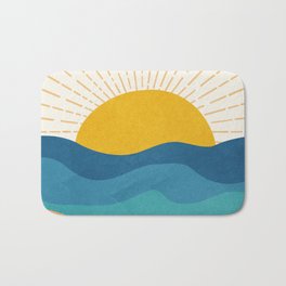 Sea Sunrise Bath Mat
