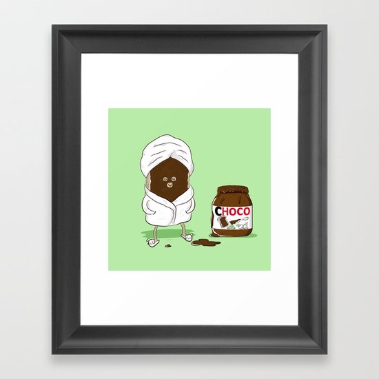 Pamper yourself Framed Art Print