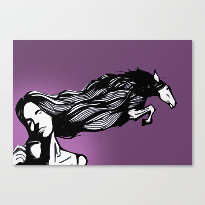 HorseShe Canvas Print