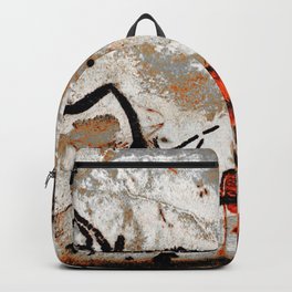 Prehistoric Bull Lascaux Cave Painting Backpack
