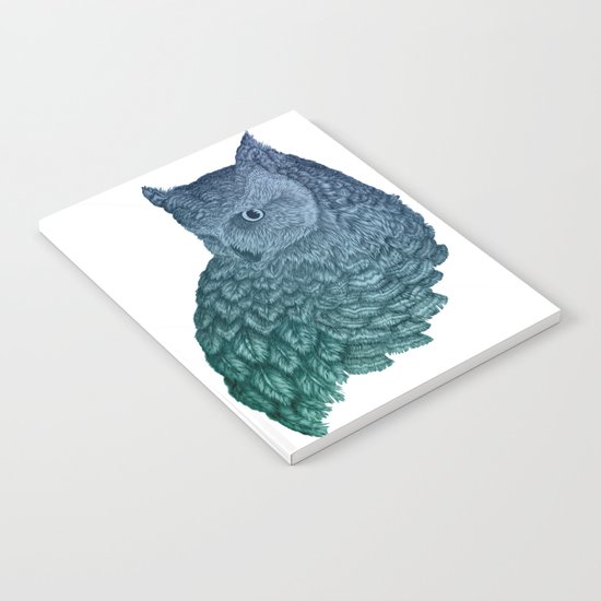 Ombre Owl II Notebook