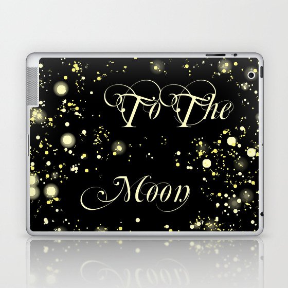 Love You To The Moon And Back Laptop & iPad Skin