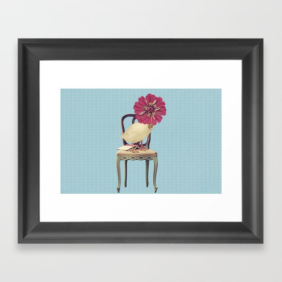 Side effects of reading Framed Art Print