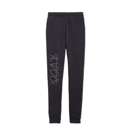 Doodle (Grey & White) Kids Joggers