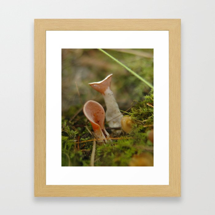 Little mushroom Framed Art Print