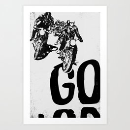 The Horde Motorcycle Art Print Art Print