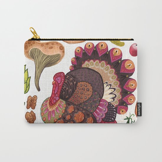 Thanksgiving Dinner Carry-All Pouch