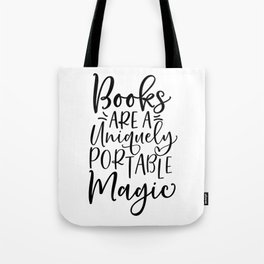 Books Are A Uniquely Portable Magic Tote Bag