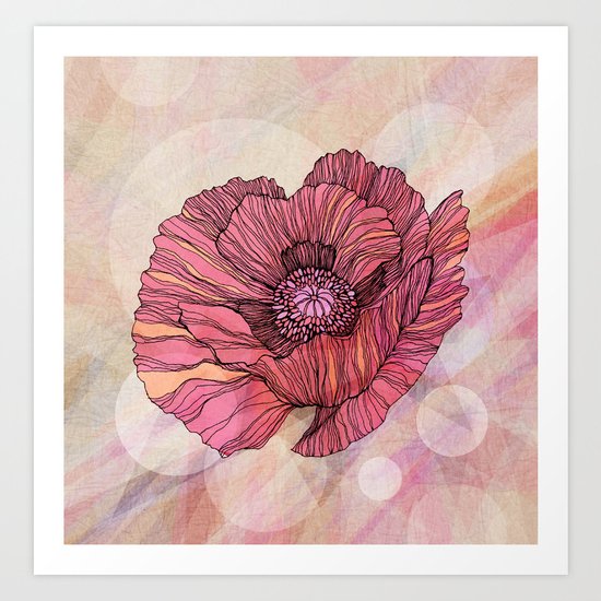 Poppy Art Print