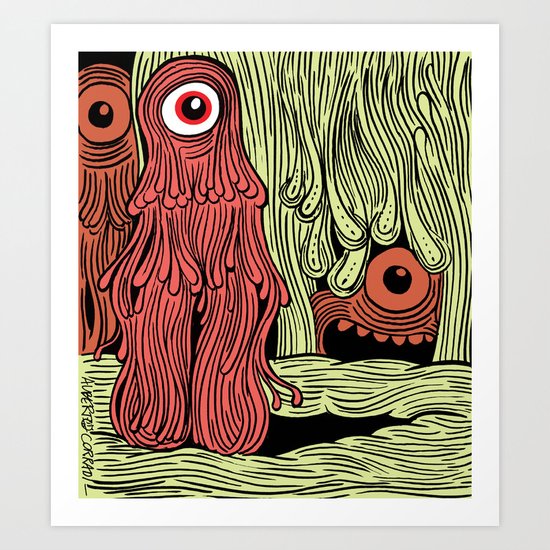 MonsterMold Art Print