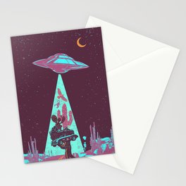 DESERT UFO Stationery Card