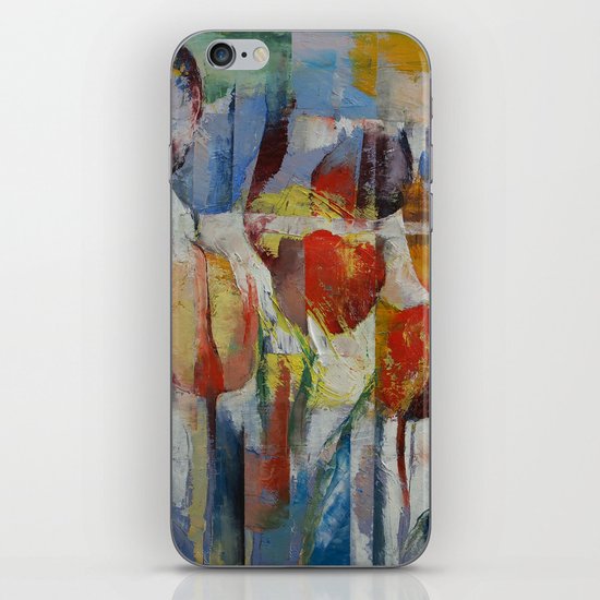 Tulips iPhone & iPod Skin