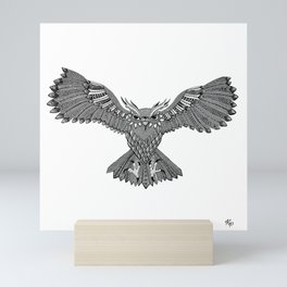Geo-Owl Mini Art Print