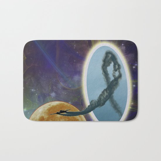 Into Another Dimension Bath Mat