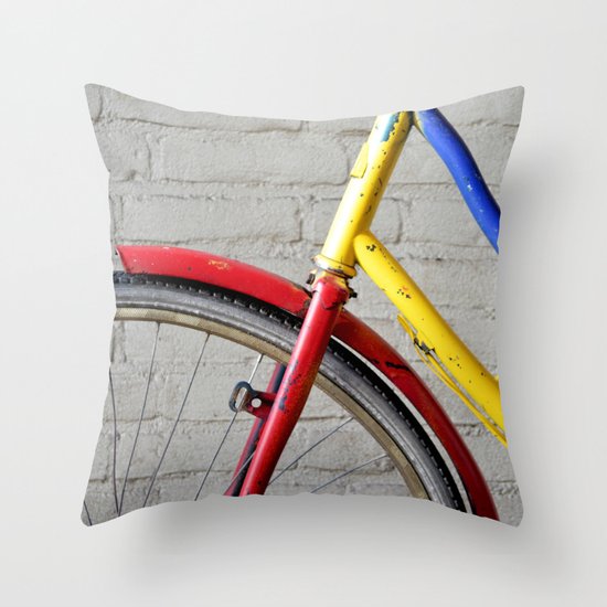 Bike Throw Pillow