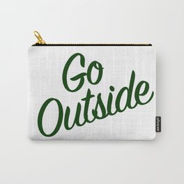 Go Outside (The Moutains are Calling) Carry-All Pouch