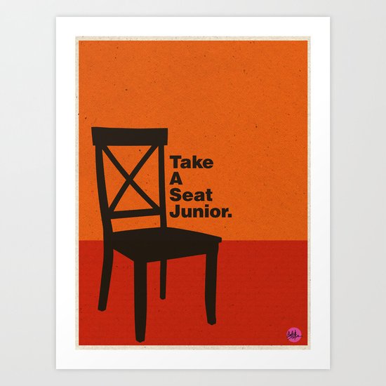 Take A Seat Art Print